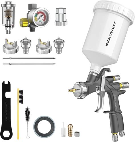 Original Einhell Farbspritzpistole mit Fließbecher Kompressor Zubehör