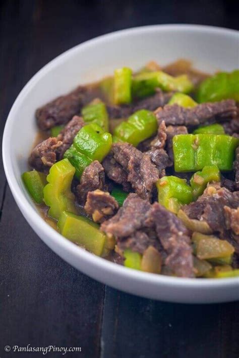 Ampalaya Con Carne Recipe