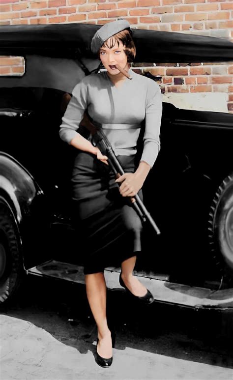 Carolyn Jones Baby Face Nelson Gangster Photo