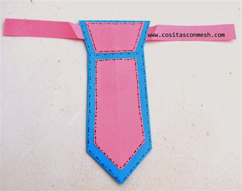 Cómo Hacer Una Corbata De Papel Diy Cositasconmesh