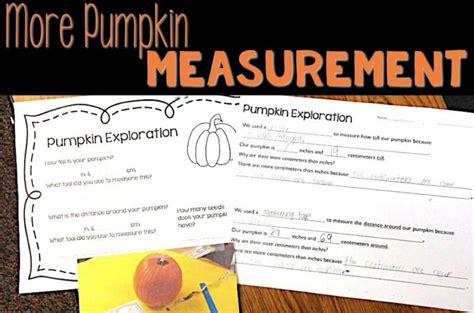 Halloween Measurement Math Activity