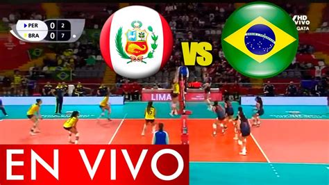 PERÚ vs BRASIL EN VIVOSUDAMERICANO VOLEY SUB19CONOCE AQUIHORA