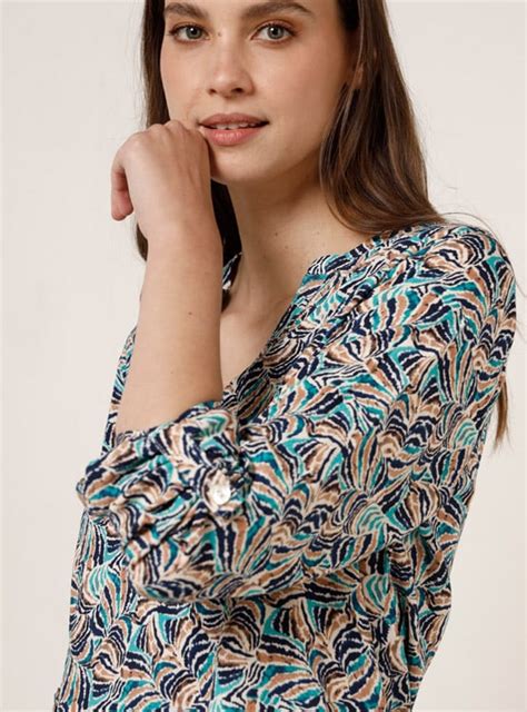 Ripley Blusa Manga Larga Mujer Navigata Cuello Con Botones