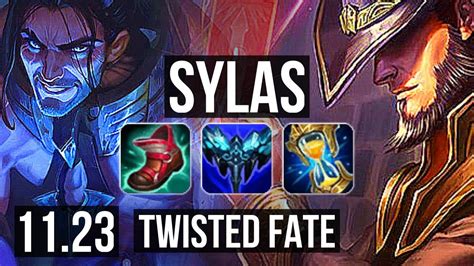 Sylas Vs Twisted Fate Mid 65 Winrate 5311 Kr Diamond 1123