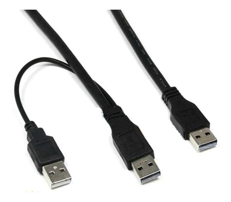 Usb Macho A Usb Doble Macho Adaptador Dd Tipo Y E A En