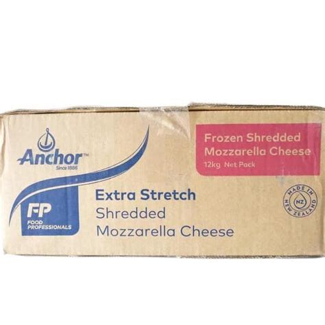 Jual Keju Anchor Mozzarella Shredded Cheese Extra Stretch Kemasan