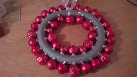 Christmas Bauble Wreath · How To Make A Wreath · Other on Cut Out + Keep