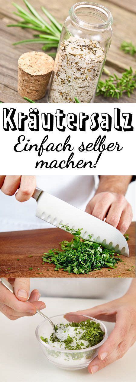 Kr Utersalz Selber Machen So Geht S Kr Utersalz Gew Rzsalz Selber