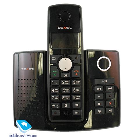 Mobile-review.com Обзор DECT-телефона Texet TX-D4850
