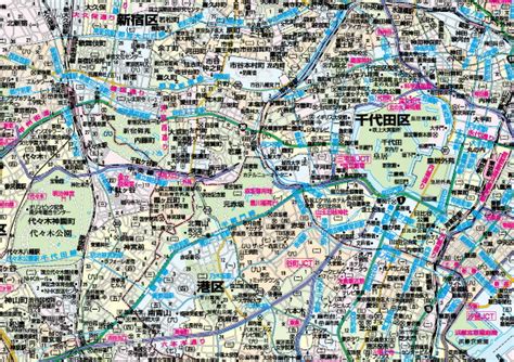 【楽天市場】ビッグマップ東京23区全図ポスター（1 500×2 122mm）：地図の店とうぶんしゃ 楽天市場店