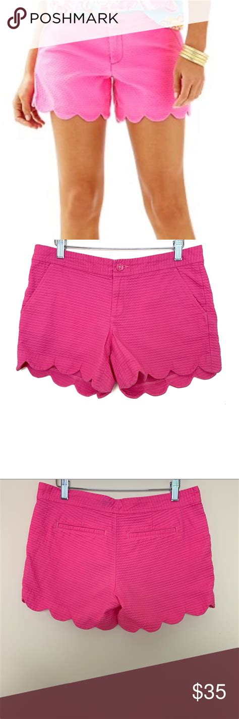 Lilly Pulitzer Hotty Pink Buttercup Ripple Shorts Lilly Pulitzer