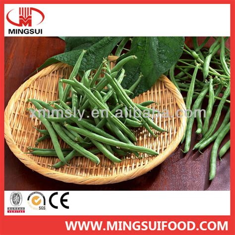 Bulk Chinese Frozen Green Bean Cut China Mingsui Frozen Green Bean Oem For Frozen Price Supplier