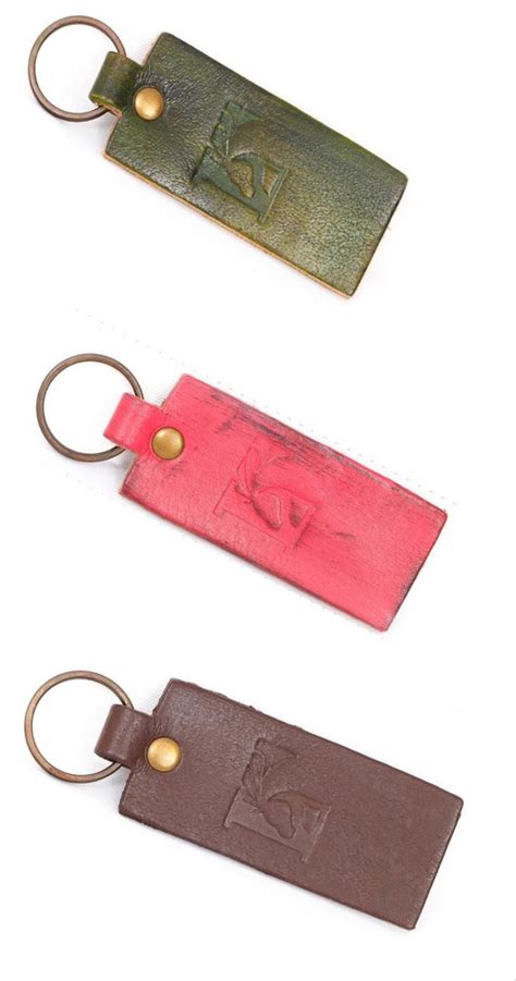 Rectangular Leather Key Rings at Rs 49/piece | Kanpur | ID: 22622546762