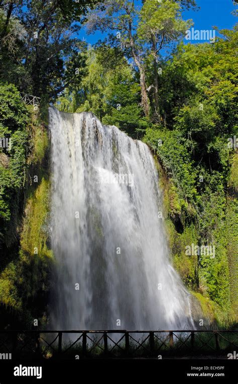 Piedra River Waterfall At Monasterio De Piedra Nuevalos Zaragoza