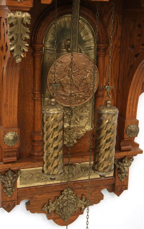 Lot Ansonia Antique Hanging Wall Clock