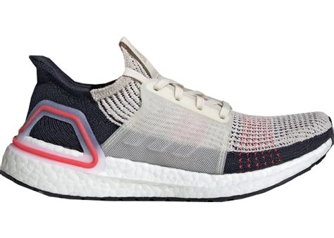 Adidas Ultra Boost 2019 Clear Brown Chalk White Womens F35284 Us