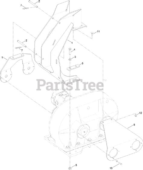 Toro 25407 E Toro Plow Mount Cable Guide Kit For Rt1200 Trencher Plow Mount Cable Guide