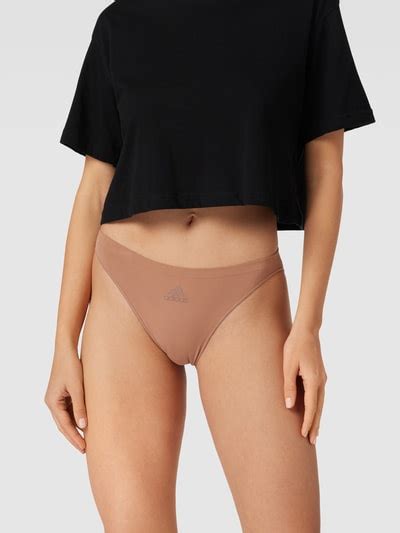 ADIDAS SPORTSWEAR Slip Mit Label Print Im 2er Pack Modell BIKINI BRIEF Hellbraun Online Kaufen