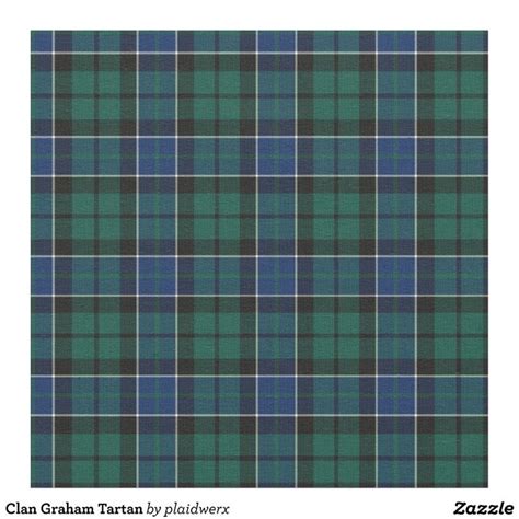 Clan Graham Tartan Fabric in 2021 | Tartan fabric, Printing on fabric ...