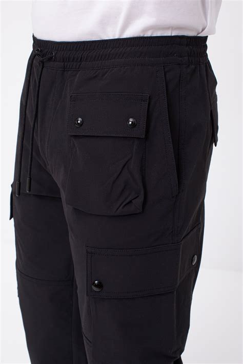 Pantaloni Cargo Techmaster Neri Belstaff Ai 22 23 Rione Fontana