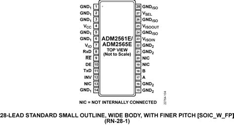 Adm E Datasheet Kv Rms Signal And Power Isolated Rs Transceiver