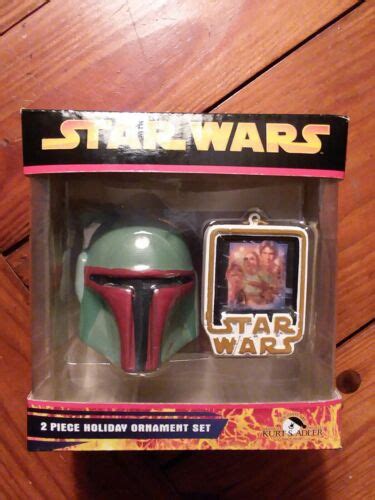 Star Wars Piece Ornament Set By Kurt S Adler Boba Fett Ebay