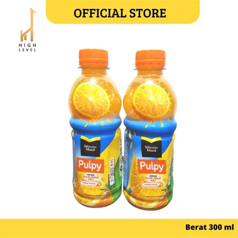 Jual Minute Maid Pulpy Orange Ml Shopee Indonesia