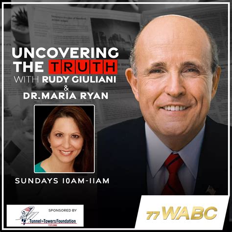 Uncovering The Truth With Rudy Giuliani And Dr Maria Ryan 09 03 23 77 Wabc