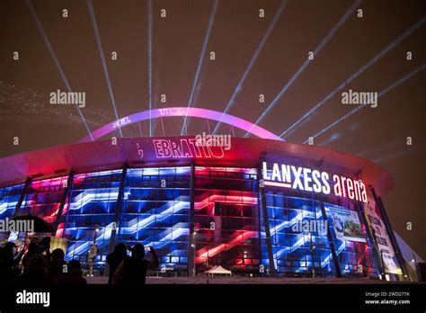 Illumination Der Lanxess Arena Zur Handball Europameisterschaft