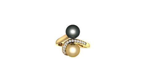 Multi Pearl Ring 3d Model 3d Printable Cgtrader