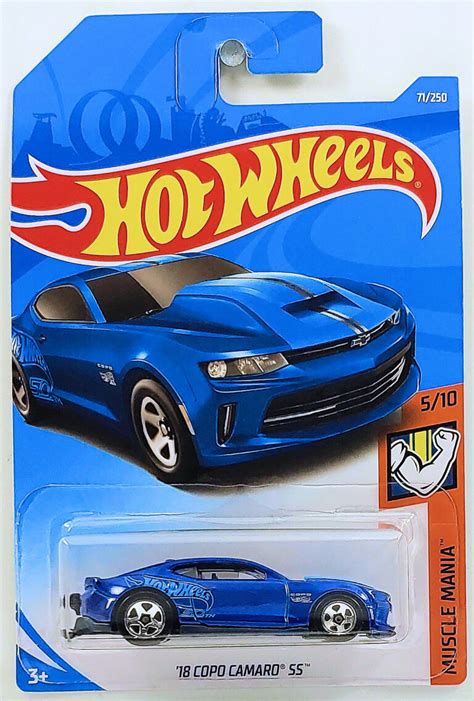 Hot Wheels 18 Copo Camaro Ss Fyf89 Crazy 4 Diecasts