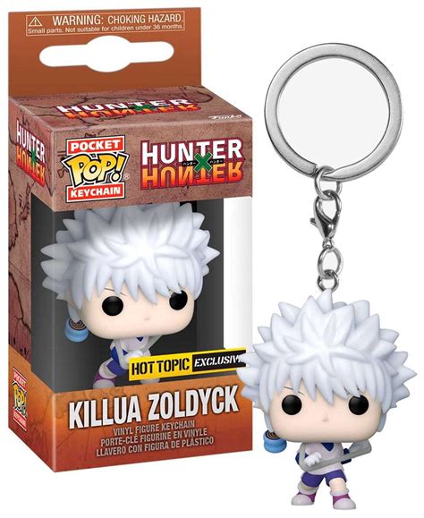 Funko Hunter X Hunter Pocket Pop Killua Zoldyck Keychain Walmart