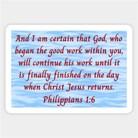 Bible Verse Philippians Philippians Sticker Teepublic