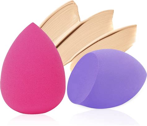 Beauty Blender Spugnette Trucco 2 Pz Con 1 Scrubber Per Il Viso In