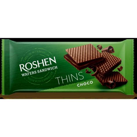 Thins Sandwich Roshen Choco 55g Bonbonetti Édesség Nagyker Eger