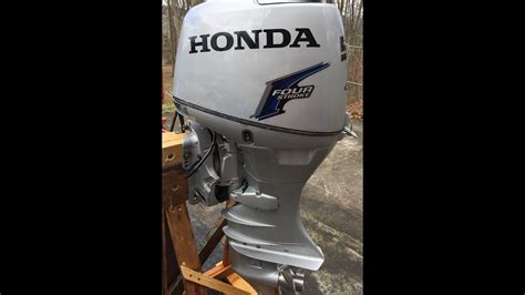 Honda Bf A Hp Four Stroke Youtube