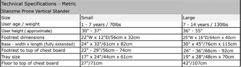 Stanzme Pediatric Prone Stander Package 2 Sizes