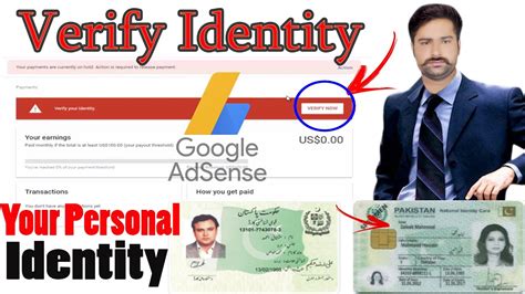 How To Verify My Google Adsense Account Identity Google Adsense