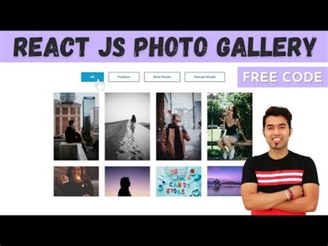 Create A Portfolio Filter Image Gallery In Reactjs In Thapatechnical