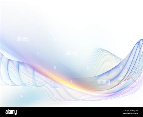 Fractal Waves Design Stock Photo - Alamy