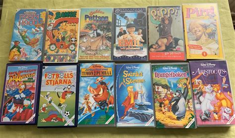 Vhs Barnfilmer K P P Tradera