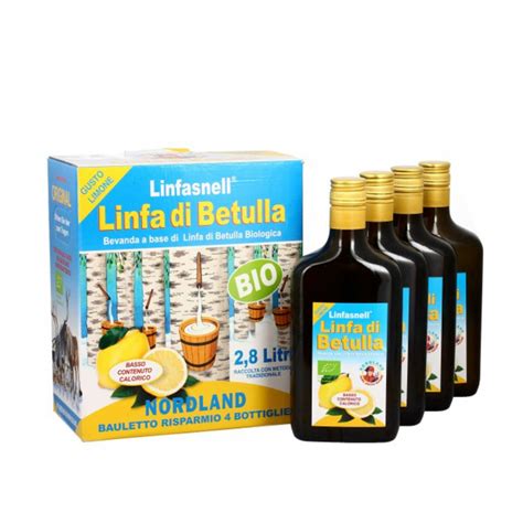 Linfa Di Betulla Bio Linfasnell Gusto Limone Centro Naturale