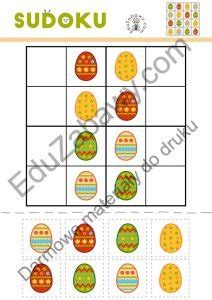 Sudoku Wielkanoc Pdf Do Druku Dla Dzieci Za Darmo