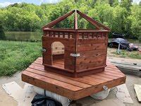 First DIY Floating Duck House BackYard Chickens