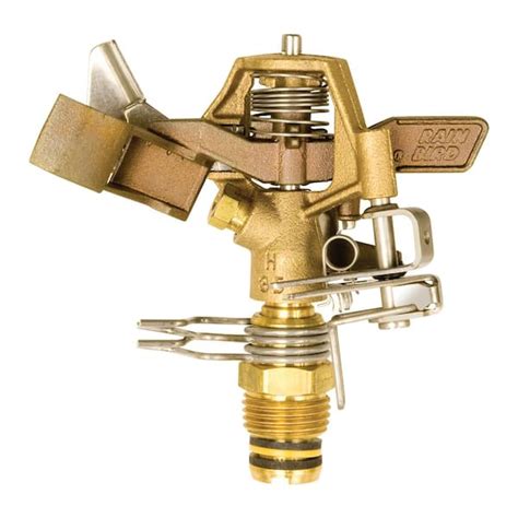 Rain Bird 25PJDAC Brass Impact Rotating Sprinkler Head 25PJDAC The