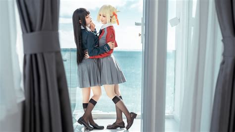 【cosplay精选集】蠢沫沫and桃良阿宅 莉可丽丝 哔哩哔哩