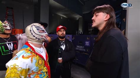 Dominik Mysterio Confronta A Rey Mysterio WWE RAW 29 De Abril 2024