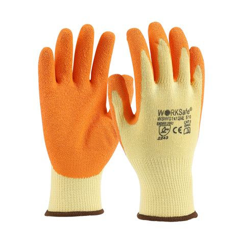 WORKSafe® RUBBER PALM-COATED GLOVES - WORKSafe