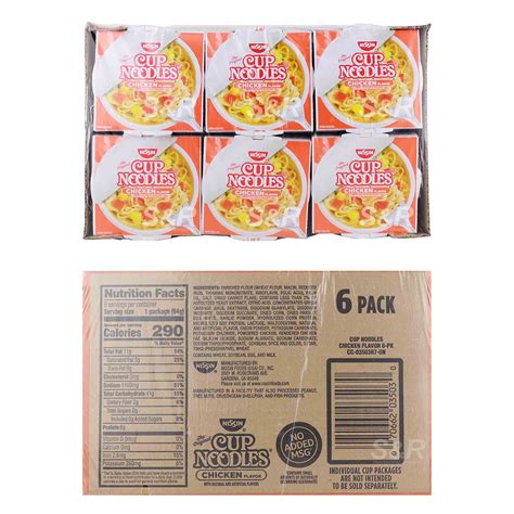 Nissin The Original Cup Noodles Chicken Flavor 6pcs Lazada Ph