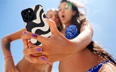 Ownest Etui Kompatybilne Z Iphone 13 Pro Max Modne Proste Urocze Zebra